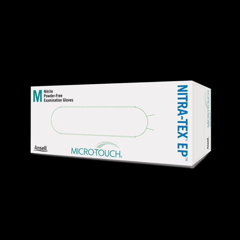 MICRO-TOUCH® NITRA-TEX® EP™, Нітрилові оглядові рукавички без пудри р. L